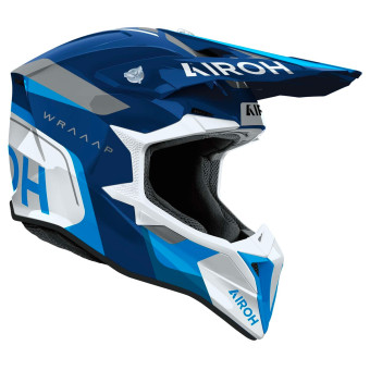 Airoh Wraaap Conquer Azul Brillo