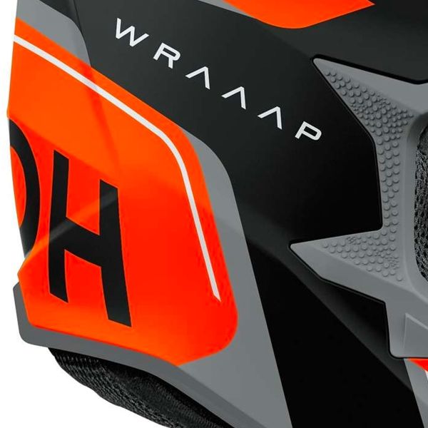 Airoh Wraaap Conquer Naranja Mate