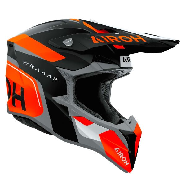 Airoh Wraaap Conquer Naranja Mate