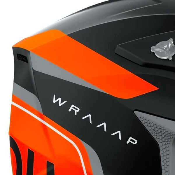 Airoh Wraaap Conquer Naranja Mate