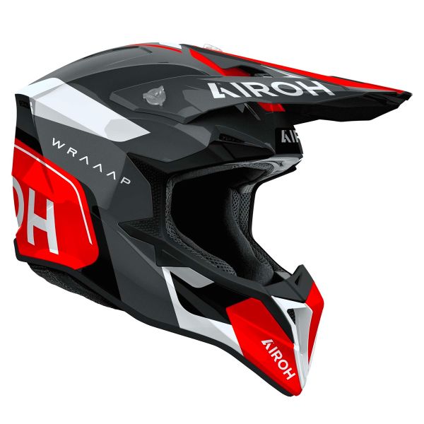 Airoh Wraaap Conquer Rojo Brillo