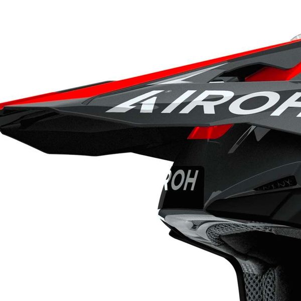 Airoh Wraaap Conquer Rojo Brillo