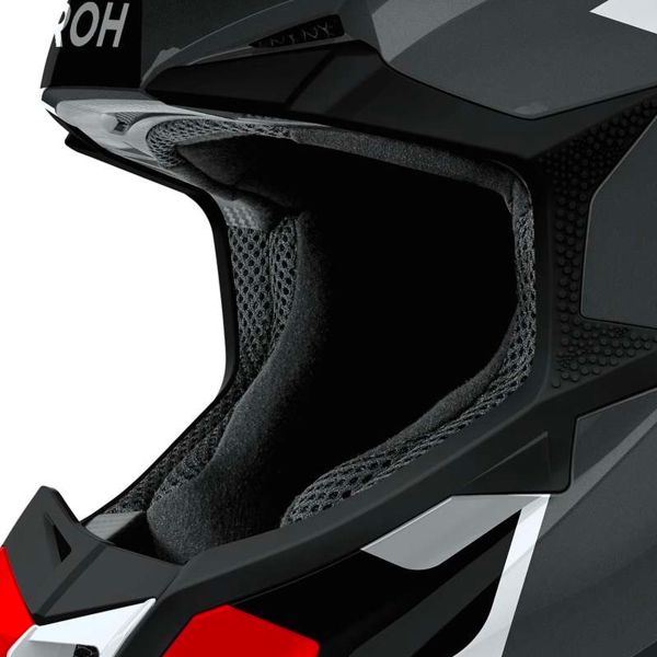 Airoh Wraaap Conquer Rojo Brillo