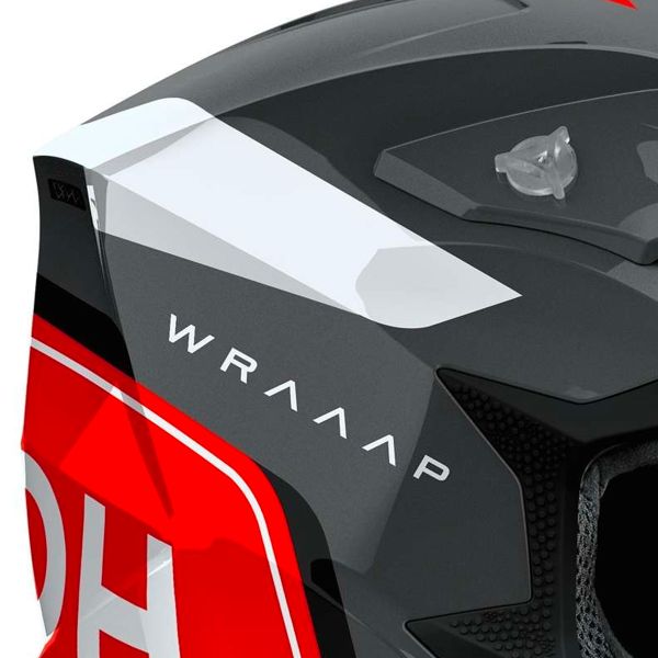 Airoh Wraaap Conquer Rojo Brillo