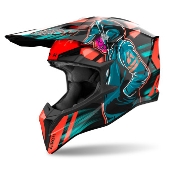 Cross Airoh Wraaap Cyber Orange