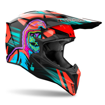 Airoh Wraaap Cyber Orange