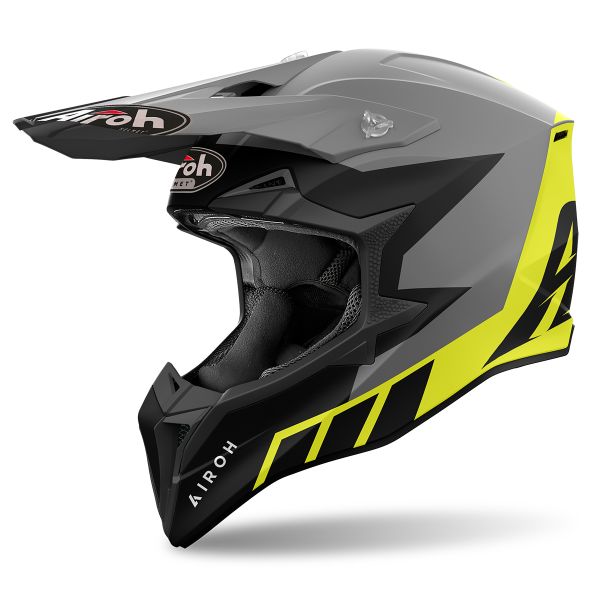 Cross Airoh Wraaap Reloaded Yellow Matt