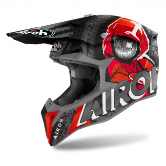 Casque Cross Airoh Wraap Alien Red Matt Casque Cross Airoh Wraap Alien Red Matt