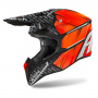 Casque Cross Airoh Wraap Idol Orange Matt