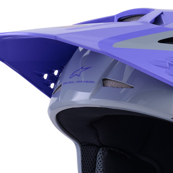 Alpinestars Jettson S-M3 Gris Morado Negro Brillante