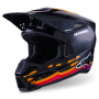 Casque Cross Alpinestars S-M3 Force Negro Brillante