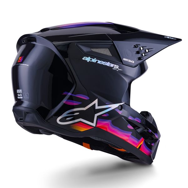 Alpinestars S-M3 Force Negro Brillante