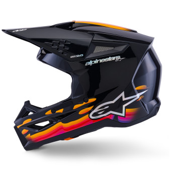 Alpinestars S-M3 Force Negro Brillante