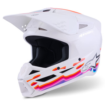 Cross Alpinestars S-M3 Force Blanco Brillante