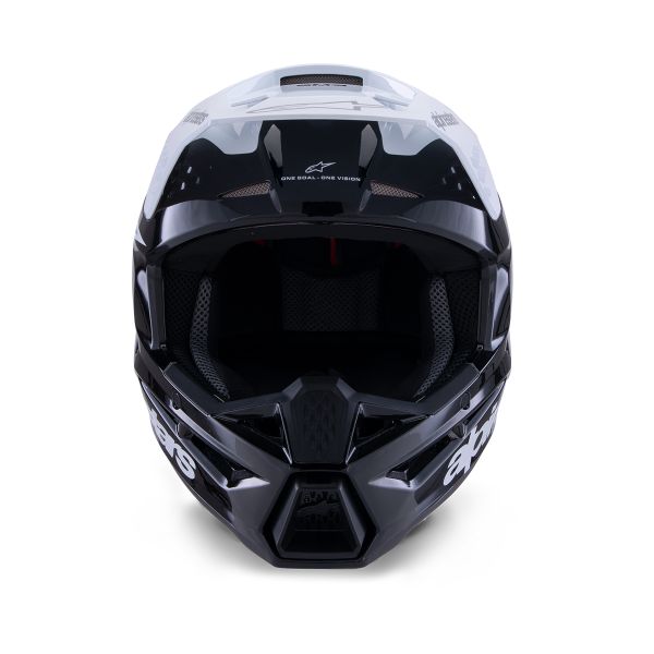 Alpinestars S-M3 Radium Black White Gray Glossy
