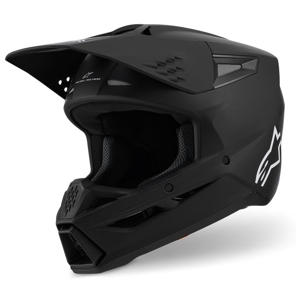 Cross Alpinestars S-M3 Solid Black Matt Cross Alpinestars S-M3 Solid Black Matt