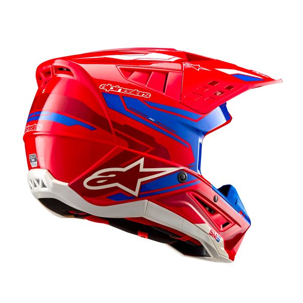 Alpinestars S-M5 Action 2 Rojo brillante Azul