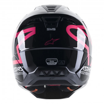 Alpinestars S-M5 Compass Black Diva Pink