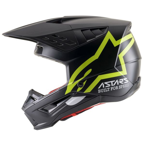 Alpinestars S-M5 Compass ECE Yellow Fluo Matt