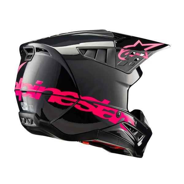 Alpinestars S-M5 Corp Negro Diva Rosa
