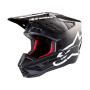 Casque Cross Alpinestars S-M5 Corp Gris oscuro