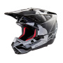 Casque Cross Alpinestars S-M5 Rover 2 Negro Plata
