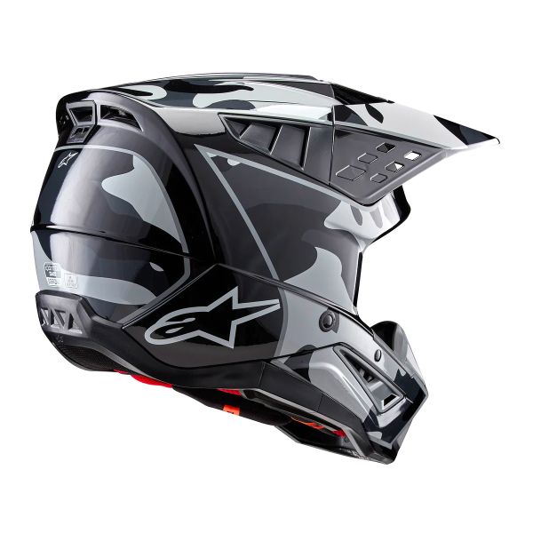 Alpinestars S-M5 Rover 2 Negro Plata