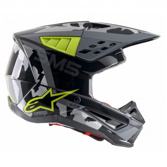 Alpinestars S-M5 Rover ECE Yellow Fluo Gray Camo