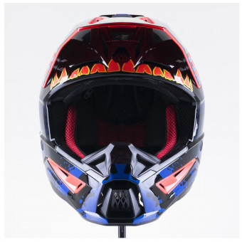 Alpinestars S-M5 Solar Flare Black Blue Red Fluo