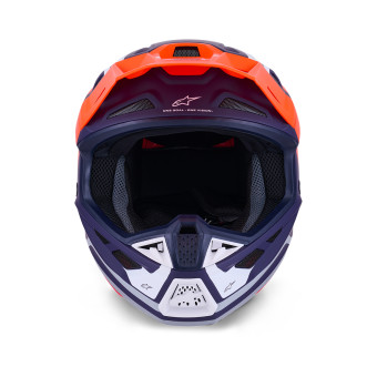 Alpinestars S-M7 Core Naranja Azul Mate