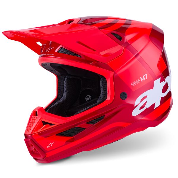 Cross Alpinestars S-M7 Core Rojo Brillante Cross Alpinestars S-M7 Core Rojo Brillante