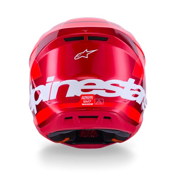 Alpinestars S-M7 Core Rojo Brillante
