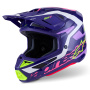 Casque Cross Alpinestars S-M7 Deed Violeta Rosa Brillante