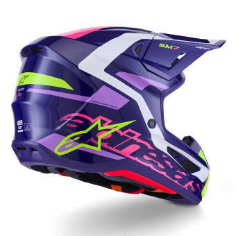 Alpinestars S-M7 Deed Violeta Rosa Brillante