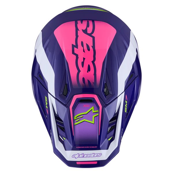 Alpinestars S-M7 Deed Violeta Rosa Brillante