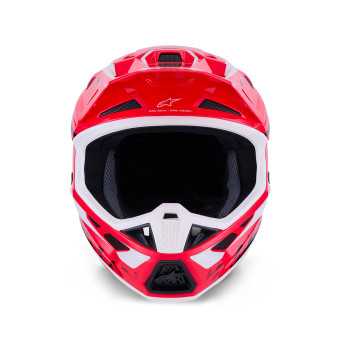 Alpinestars S-M7 Deed Rojo Negro Blanco Brillante