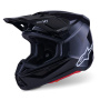Casque Cross Alpinestars S-M7 Negro slido brillante