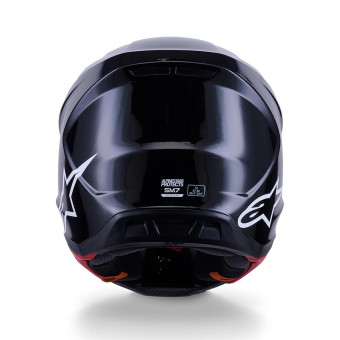 Alpinestars S-M7 Negro sólido brillante