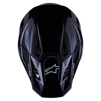 Alpinestars S-M7 Negro sólido brillante