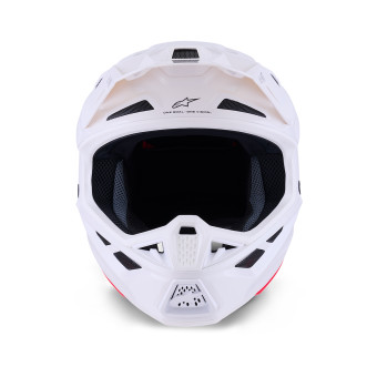 Alpinestars S-M7 Blanco sólido brillante