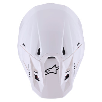 Alpinestars S-M7 Blanco sólido brillante