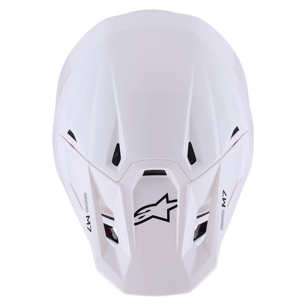 Alpinestars S-M7 Blanco sólido brillante