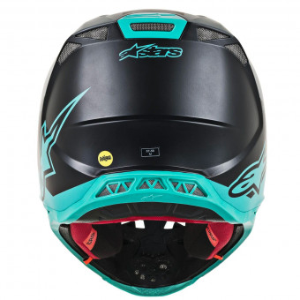 Alpinestars S-M8 Radium Black Matte Mid Grey Teal
