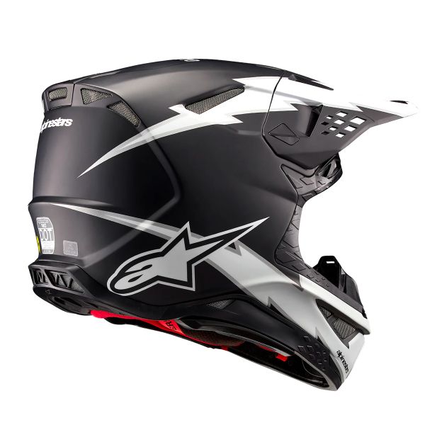 Alpinestars Supertech S-M10 Ampress Negro Blanco Colchn