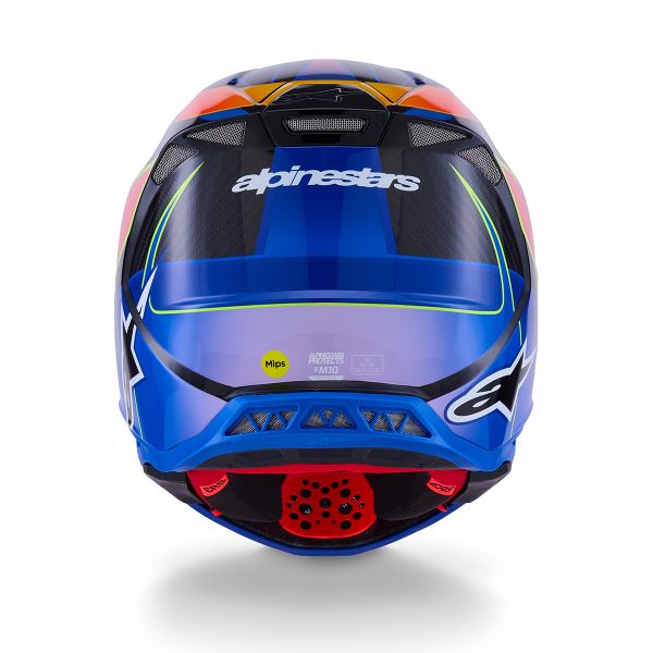 Alpinestars Supertech S-M10 Era Azul Rojo Amarillo Fluo Brillante