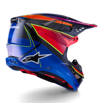 Alpinestars Supertech S-M10 Era Azul Rojo Amarillo Fluo Brillante