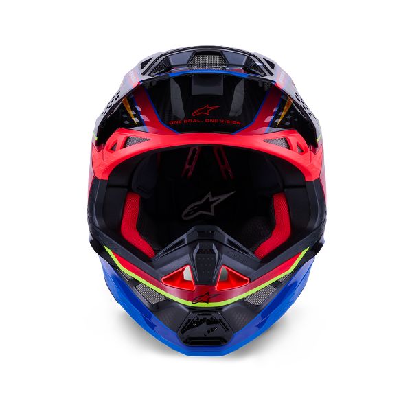 Alpinestars Supertech S-M10 Era Azul Rojo Amarillo Fluo Brillante