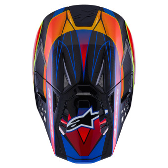 Alpinestars Supertech S-M10 Era Azul Rojo Amarillo Fluo Brillante