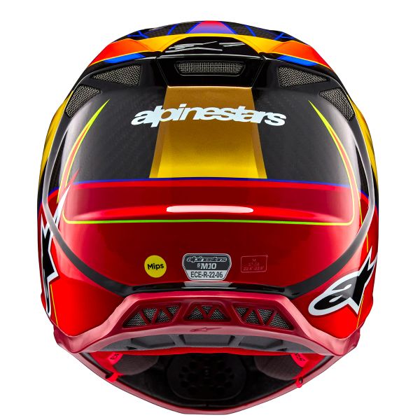 Alpinestars Supertech S-M10 Era Oro Amarillo Río Rojo
