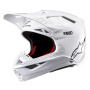 Casque Cross Alpinestars Supertech S-M10 Blanco
